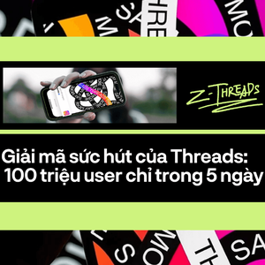 Giải mã sức hút của Threads: 100 triệu user chỉ trong 5 ngày ra mắt!