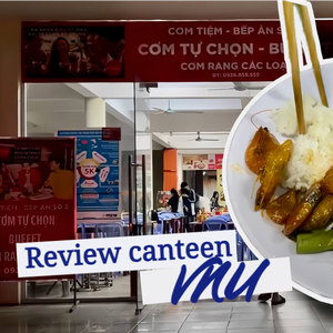 "Đột nhập" canteen ĐH Quốc gia Hà Nội: Được tự chọn món như buffet, suất ăn 35k mà "ê hề đồ", còn chất lượng ra sao?